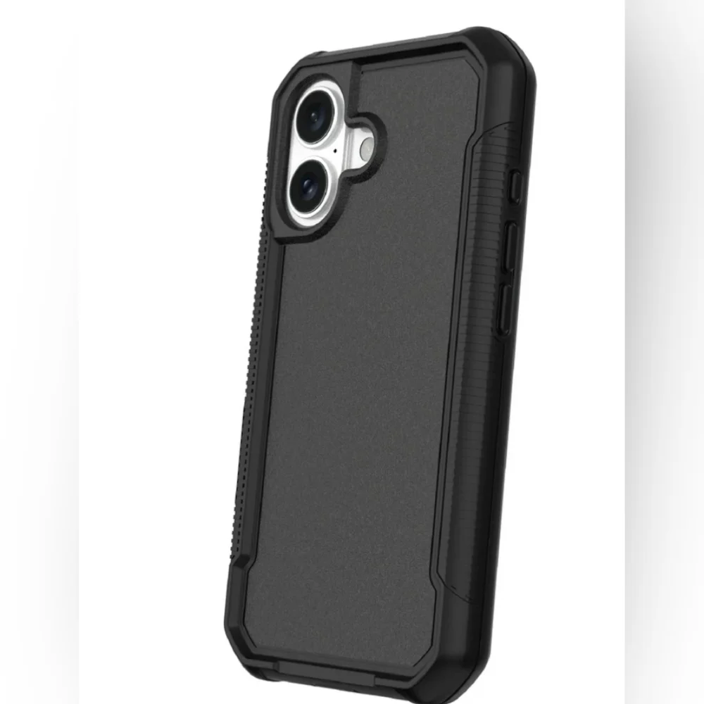 onn MagSafe Compatible Rugged Phone Case for iPhone 17 - Black‎ New In Box